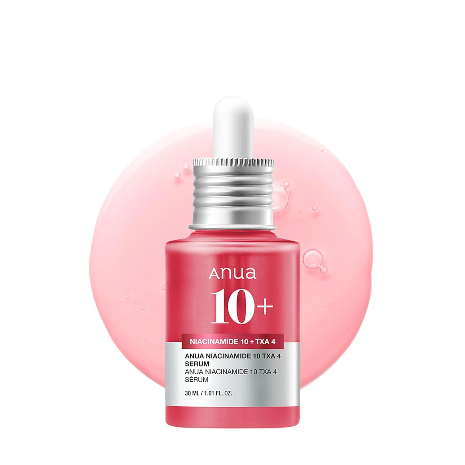Anua Niacinamide 10 + TXA 4 Serum Flasche pink